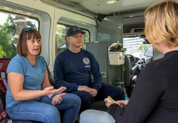 STAR medics are thrilled to be doing more for these difficult patients than they’ve been able to in the past. (Photo: Denver Health) 