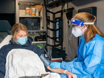 2021 Volunteer EMS Service of the Year Darien EMS Post 53 