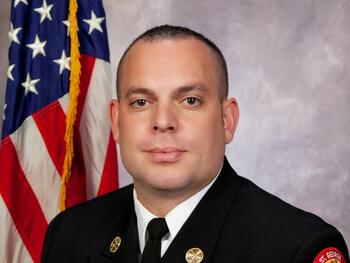 2021 NAEMT/Jones & Bartlett Learning EMS Educator of the Year Justin Arnone 