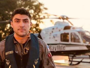 Dynarex First Responder Caring Award winner Derek Perez-Piris